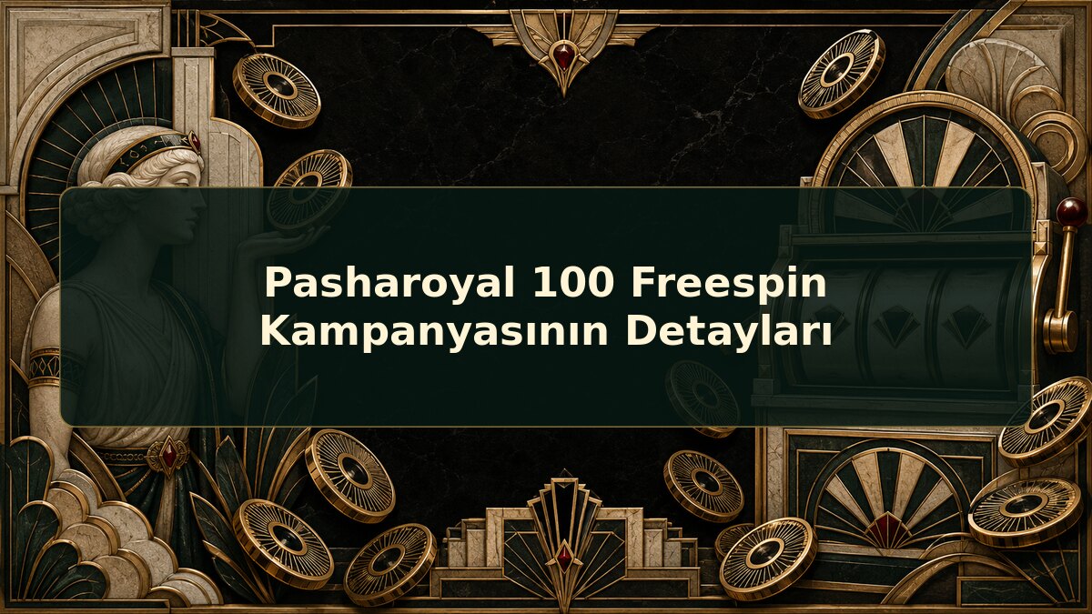 Pasharoyal 100 Freespin Kampanyasının Detayları için Pasharoyal konu görseli