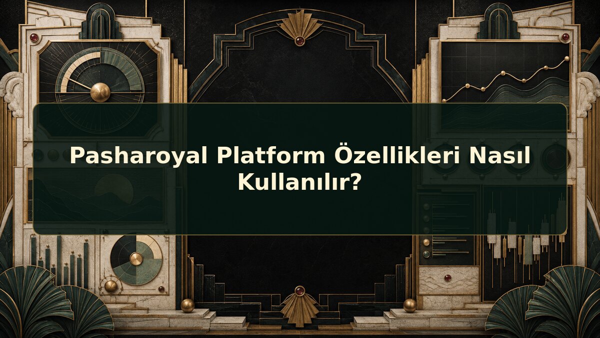 Pasharoyal Platform Özellikleri Nasıl Kullanılır için Pasharoyal konu görseli